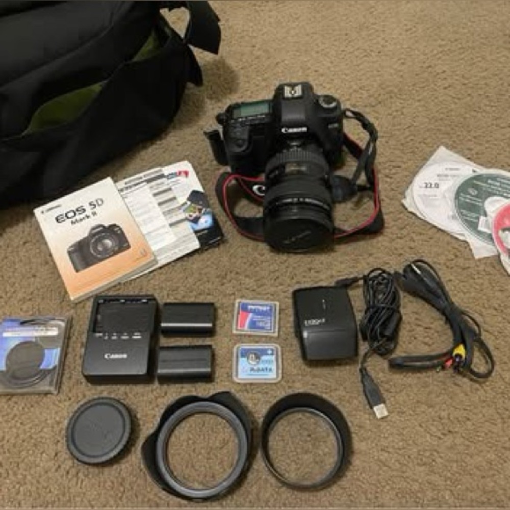 Canon EOS 5D Mark III Black Camera Set